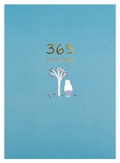 Leuke Briefpapier Notebook 365 Planner Wekelijkse Maandelijkse Dagelijks Dagboek Planner Notebooks Tijdschriften Business Kantoor Schoolbenodigdheden meer blauw