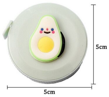 Leuke Cartoon 1.5M Zachte Heerser Intrekbare Meten Ruler Sewing Tailor Tape School Briefpapier Meten Tape Tekening Tool