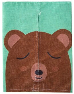 Leuke Cartoon Dier Tissue Doos Servet Papier Container Servet Case Katoen En Linnen Woondecoratie Papieren Handdoek Thuis Auto beer