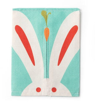 Leuke Cartoon Dier Tissue Doos Servet Papier Container Servet Case Katoen En Linnen Woondecoratie Papieren Handdoek Thuis Auto konijn