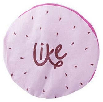 Leuke Cartoon Fruit Patroon Waterdichte Douche-Cap Volwassen Douche Cap Vrouwen Levert Badmuts Badkamer Product Accessoires paars