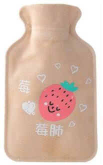 Leuke Cartoon Hand Warm Warm Water Fles Mini Warm Water Flessen Draagbare Handwarmer Meisjes Pocket Hand Voeten Water- vullen 3