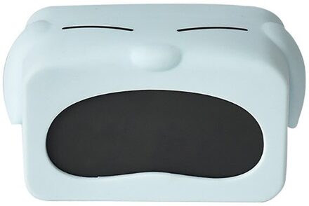 Leuke Cartoon Hond Siliconen Wekker Usb Mode Creatieve Home Office Slaapkamer Ondersteuning # G2 wit