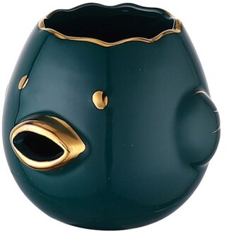 Leuke Cartoon Kip Eigeel Separator Keramiek Gezondheid Cartoon Kuiken Ei Separator Filter Bakken Tools Keuken Accessoires groen