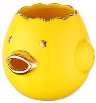 Leuke Cartoon Kip Eigeel Separator Keramiek Gezondheid Cartoon Kuiken Ei Separator Filter Bakken Tools Keuken Accessoires