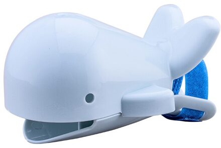 Leuke Cartoon Kraan Extender Waterbesparende Kraan Water Tap Extension Tool Helpen Kid Kinderen Wassen Handen Badkamer Keuken Tool Blauw