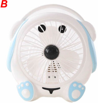 Leuke Cartoon Mini Ventilator Sterke Wind Desktop Koelventilator Luchtkoeler Voor Home Office M3GD B