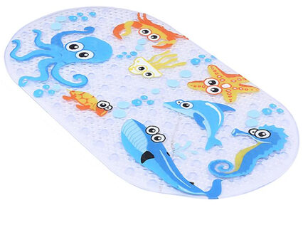 Leuke Cartoon Patroon Badkamer Antislipmatten Bad Anti-slip Mat met Zuignappen voor Badkamer Kids Douche bad Non-slip Mat kikker