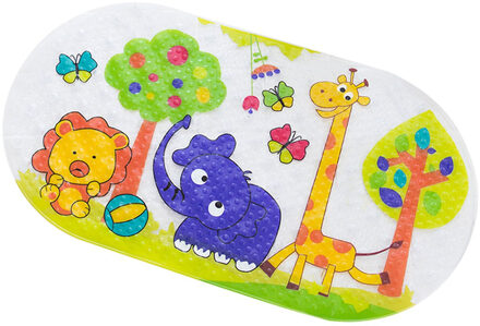 Leuke Cartoon Patroon Badkamer Antislipmatten Bad Anti-slip Mat met Zuignappen voor Badkamer Kids Douche bad Non-slip Mat olifant