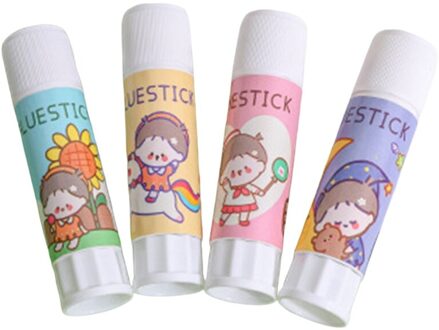 Leuke Cartoon Solide Lijmstift Sterke Lijmen Lijmen Voor Student Briefpapier Diy Craft Hoge Viscositeit Schoolbenodigdheden 5AC502275-groen