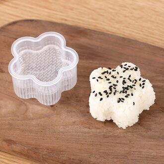Leuke Cartoon Sushi Rijst Mold Decor Cutter Bento Maker Sandwich Diy Tool Keuken Accessoires Thuis Bakken Nori Sushi Tool bloem