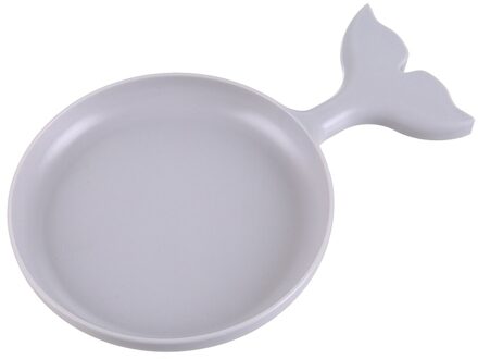 Leuke Cartoon Vissenstaart Vorm Fruitschaal Dim Sum Kleine Plaat Casual Diner Plaat Dessert Fruit Lade Plaat D4178-2C