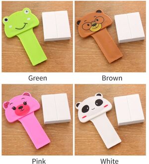 Leuke Cartoon Wc Seat Lifter Creatieve Draagbare Niet Vuile Handen Lifters Bruin