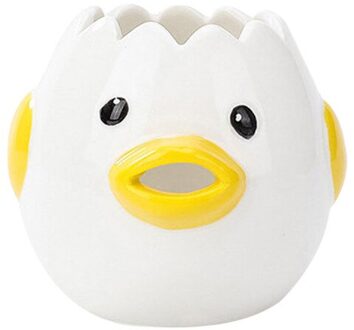 Leuke Creatieve Eiwit Separator Ei Keramische Cartoon Chick Eigeel Eiwit Separator Filter Bakken Koken Keuken Gadget