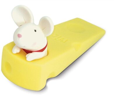 Leuke Deur Stopt Cartoon Creatieve Siliconen Deurstopper Houder Voor Kinderen Baby 23GD wit