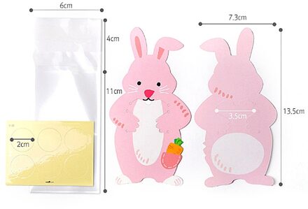 Leuke Dier 10 Stks/partij Baby Shower Jongen Birthday Party Candy Cookie Zakken Doos Populaire Wenskaarten Plastic Zak Decoraties Fox