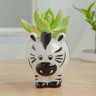 Leuke Dier Bloempot Keramische Vaas Planter Desktop Ornamenten Home Decor Tuin Pot Succulent Pot Plant Pot