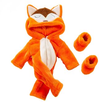 Leuke Dier Jumpsuit Kleding Jas Meisje Speelgoed Voor 18 Inch Pop Accessoire Gril Speelgoed Familie Leuke Jas Kunst Foto kleding # G30