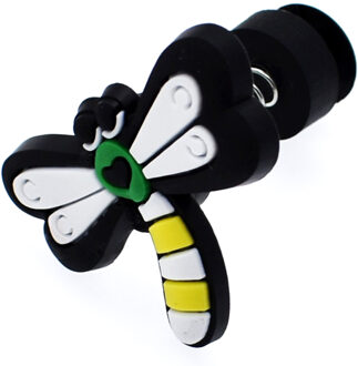 Leuke Dier Pvc Schoen Charmes Schoen Accessoires Diy Schoen Decoratie Voor Kids Meisjes Mode Creatieve Cartoon Lente Schoenen Gespen zwart