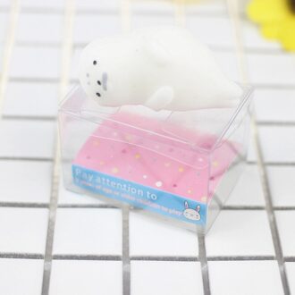 Leuke Dier Squishy Speelgoed Antistress Vent Bal Squeeze Mochi Decompressie Speelgoed Zachte Sticky Squishi Stress Fidget Speelgoed Lying zegel