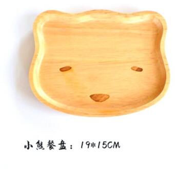 Leuke dieren houten plaat creatieve keuken Kinderen liefde hout gerechten