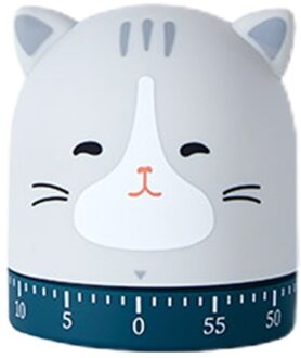 Leuke Dieren Tijd Timer Geen Batterij Mechanische Countdown Alarm Timers Voor Koken kat