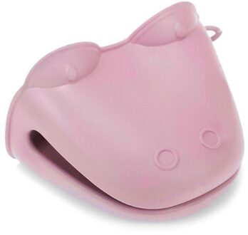 Leuke Dierlijke Vorm Ovenwanten Bescherming Handschoenen Siliconen Anti-Brandwonden Antislip Isolatie Handschoen Clip Keuken Bakken Tools 06