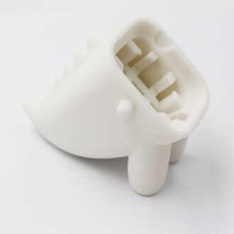 Leuke Dinosaurus Horloge Stand Voor Apple Serie 6/5/4/3/2/1 44Mm/42Mm/40Mm/38Mm Nachtkastje Accessoires Horloge Opladen Base wit