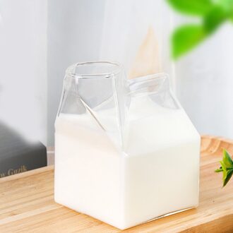 Leuke Doos Glazen Beker Koffie Novelty Half Pint Creamer Glas Sap Cup