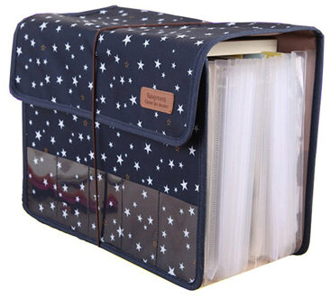 Leuke Draagbare Uitbreidbaar Accordeon 12 Zakken A4 Map Oxford Uitbreiden Document Aktetas