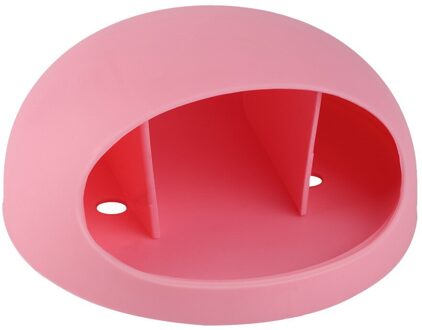 Leuke Eieren Tandenborstelhouder Zuig Haken Cups Organizer Badkamer Accessoires Tandenborstelhouder Cup Wall Mount Sucker Roze