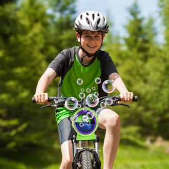 Leuke Fiets Automatische Bubble Machine Blower Maker Party Zomer Outdoor Speelgoed Voor Kinderen En