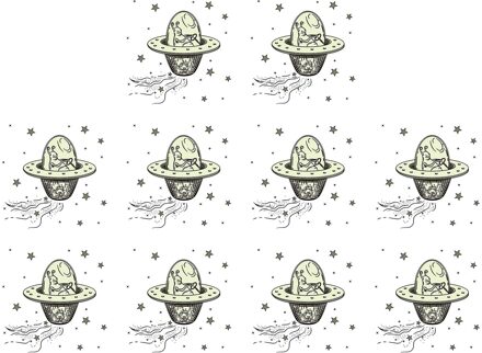 Leuke Fluorescerende Stickers Lichtgevende Muurstickers Artistieke Conceptie Body Voor Kinderkamer Baby Nursery Home Decoration Muurstickers 10stk