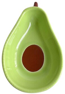 Leuke Fruit Foto Props Keramische Plaat Servies Dessert Snack Plaat Slakom Decoratieve Plaat