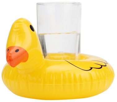 Leuke Gele Eend Drijvende Opblaasbare Drink Kan Bad Speelgoed Houder Voor Kinderen Kids Bad Speelgoed Leuk shipp 20 #