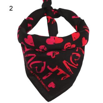 Leuke Hartvorm Afdrukken Zachte Huidvriendelijke Speeksel Handdoek Vierkante Bib Unieke Geruite Sjaal Huisdier Voeden Benodigdheden 2