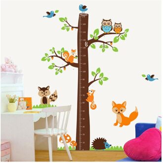 Leuke Hoogte Muurstickers Kleuterklas Layout Kinderkamer Woonkamer Slaapkamer Achtergrond Muurstickers