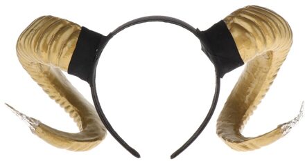 Leuke Hoorn Vrouwen Meisjes Halloween Haarband Haar Hoepel Hoofdband 4 Stijlen gouden
