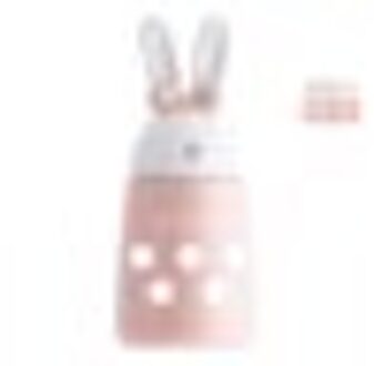 Leuke Kat Draagbare Water Fles Creatieve Gradiënt Kantoor Theekop Roestvrijstalen Koffie Melk Mok Meisje Reizen Drinkware