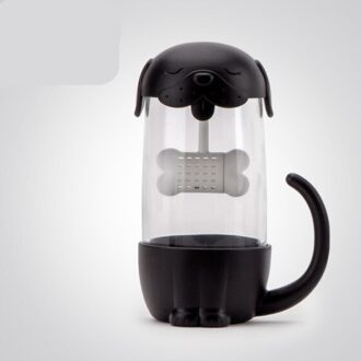 Leuke Kat Glas Kopje Thee Mok Met Vis Zetgroep Zeef Filter Thuiskantoren 4