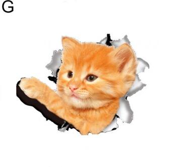 Leuke Kat Hond Patroon Wc Deksel Cover Decal Muur Art Sticker Badkamer Home Decor G