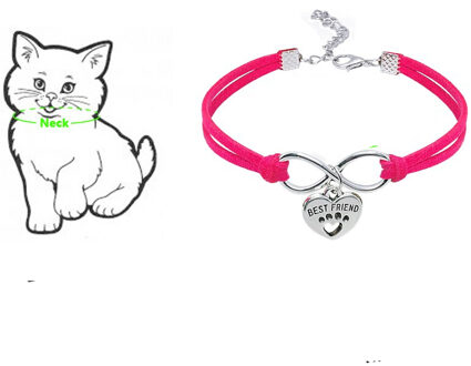 Leuke Kat Kraag Zachte Suède Leaher Kitten Puppy Kraag Hond Ketting Dierbenodigdheden Katten Hond Accessoires voor Chihuahua Yorkshire Blauw / S