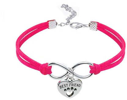 Leuke Kat Kraag Zachte Suède Leaher Kitten Puppy Kraag Hond Ketting Dierbenodigdheden Katten Hond Accessoires voor Chihuahua Yorkshire heet roze / S