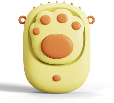 Leuke Kat Poot Vorm Opknoping Hals Fan Draagbare Handheld Usb Opladen Kleine Luchtkoeler Multipurpose Creatieve Zomer Koeling Y