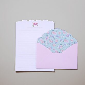Leuke Kawaii Mooie Speciale Schrijven Briefpapier Papier Met 2 Envelop-4 Brief Papier D
