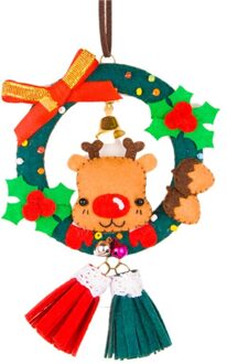 Leuke Kerst Decoratie Voelde Kerstboom Opknoping Ornament Handwerk Materiaal Tas Adornos De Navidad Kerst Decoratie A1