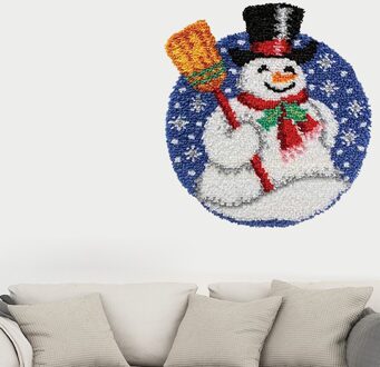 Leuke Klink Haak Tapijt Kits Haaknaald Borduurwerk Voor Vilten Kruissteek Draad Borduurwerk Kits Draad Tapijt Voor Kinderen Volwassenen 03