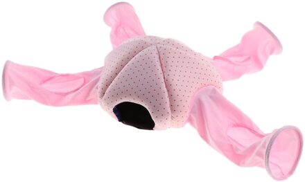 Leuke Lente & Autume Kleine Pet Animal Tunnelbuis Speelgoed Hideout Bed Spelen Hut roze