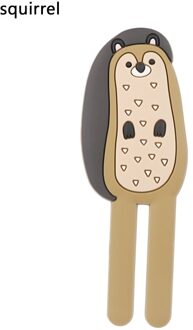 Leuke Magnetische Haken Verwijderbare Koelkast Sticker Koelkast Bericht Magneet Kleerhanger Sleutelhouder Opslag Haak (Egel) eekhoorn