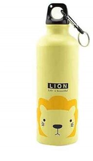 Leuke Moderne 500Ml Mooie Dieren Outdoor Draagbare Sport Fietsen Camping Fiets Aluminium School Kids Water Fles 2